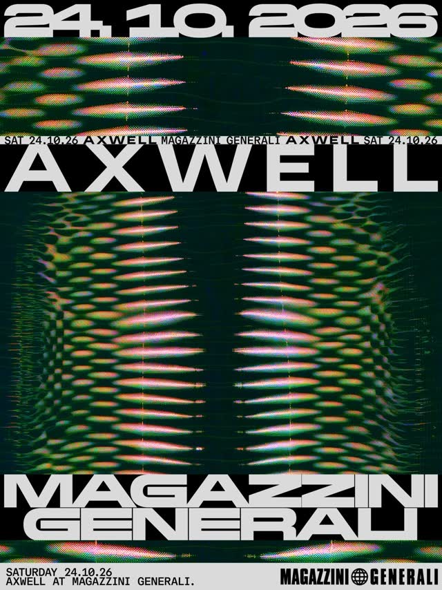AXWELL IS COMING TO MILANO