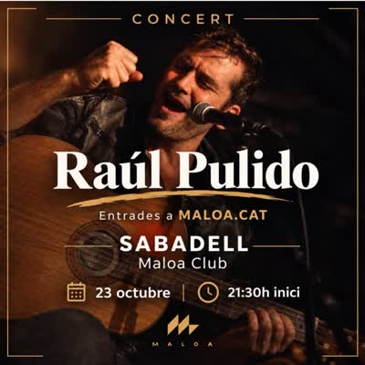 Raúl Pulido en directe!