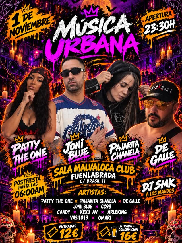FUENLABRADA, SE VIENE UNA NOCHE MUY SERIA