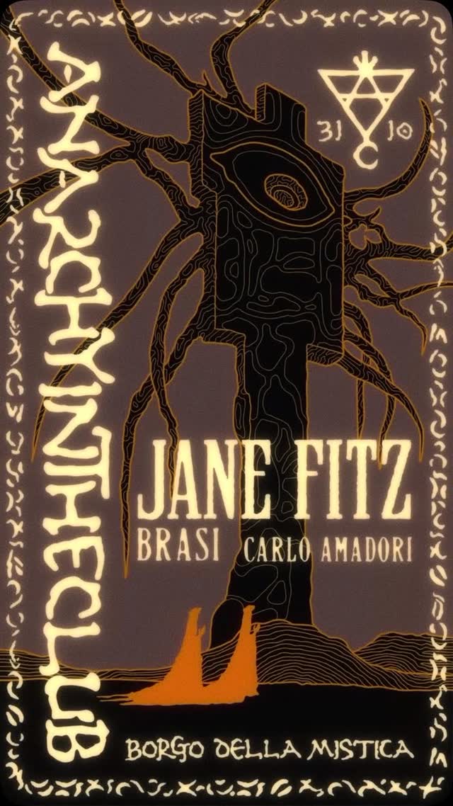 AnarchyInTheClub presents: @janefitzislost, @debiti.incoherenti, @carloamadori
