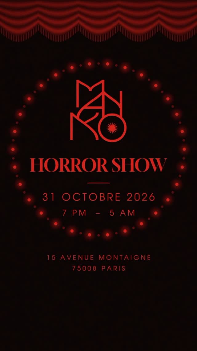 MANKO CABARET rises from the shadows. 🩸 October 31st. One night. No limits. Dare to enter? 🖤