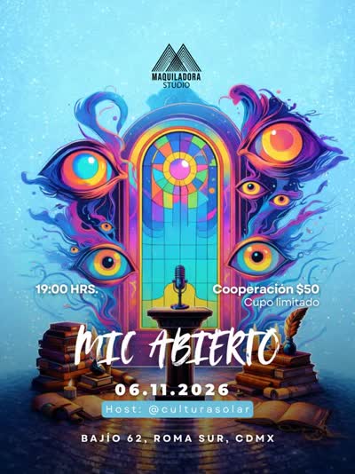 Micrófono Abierto - Decimosexta edición