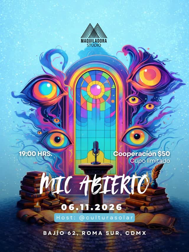 Micrófono Abierto - Decimosexta edición