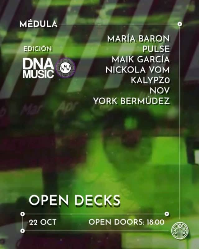 OPEN DECKS by MÉDULA edición DNA MUSIC