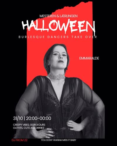 Halloween på Mesteren - Burlesque Ghouls & Skeleton Dance