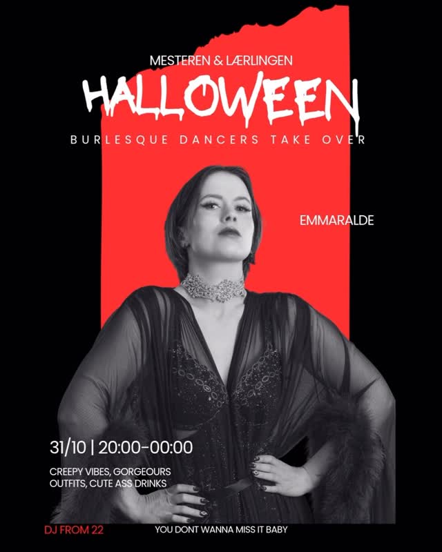 Halloween på Mesteren - Burlesque Ghouls & Skeleton Dance
