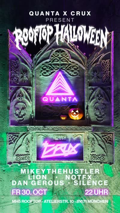 QUANTA x CRUX – ROOFTOP HALLOWEEN