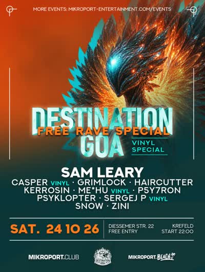 FREE RAVE - Destination Goa