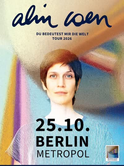 Alin Coen - Du Bedeutest Mir Die Welt Tour 2026