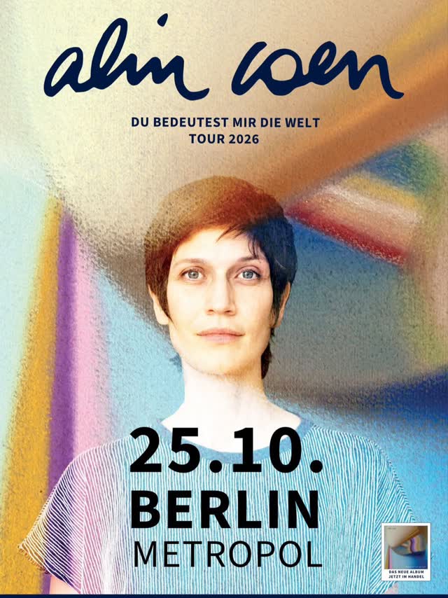 Alin Coen - Du Bedeutest Mir Die Welt Tour 2026