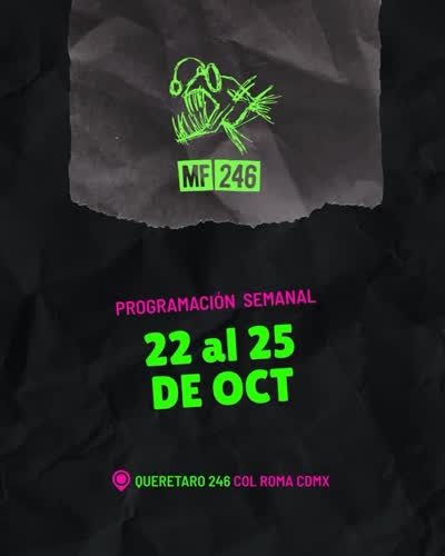 Halloween Week Programming (Ska Para Todos / 23 Vueltas Al Sol / Interween / Reggae On Sunday)