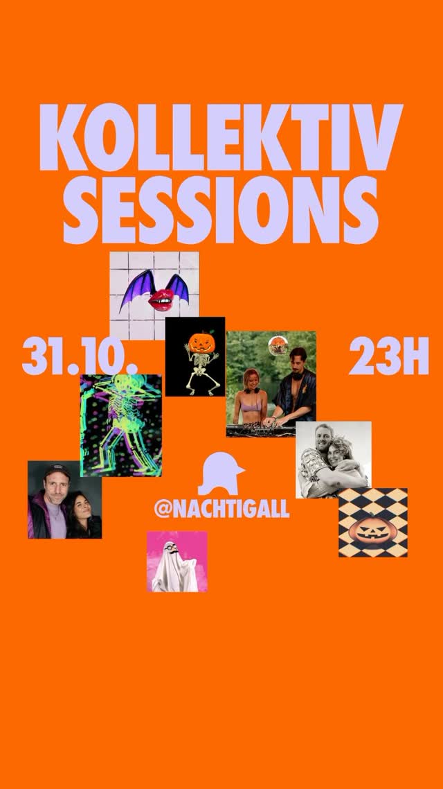 Kollektiv Sessions an Halloween mit Zwischenmiete, TechnoTechno und Köllektiv
