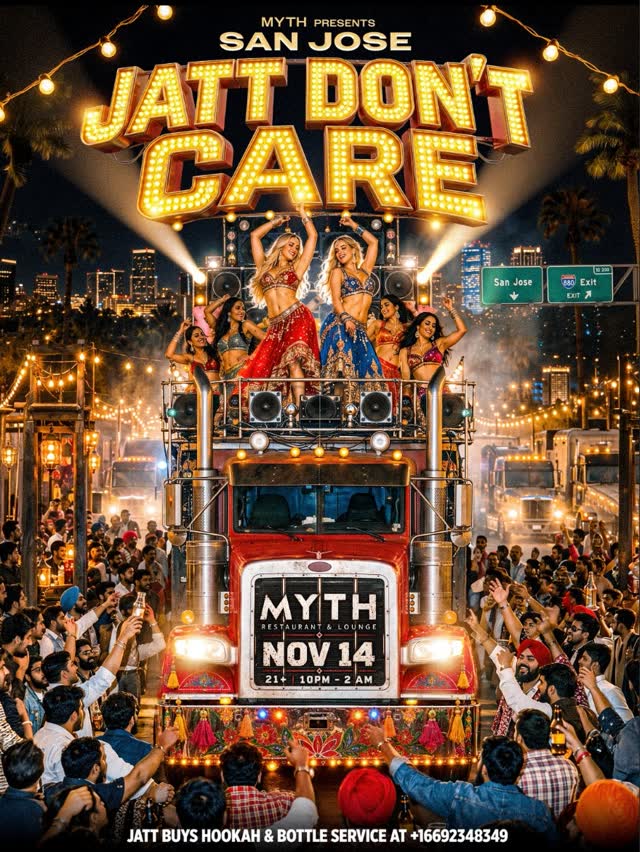 Jatt Don’t Care — a new kind of Punjabi night