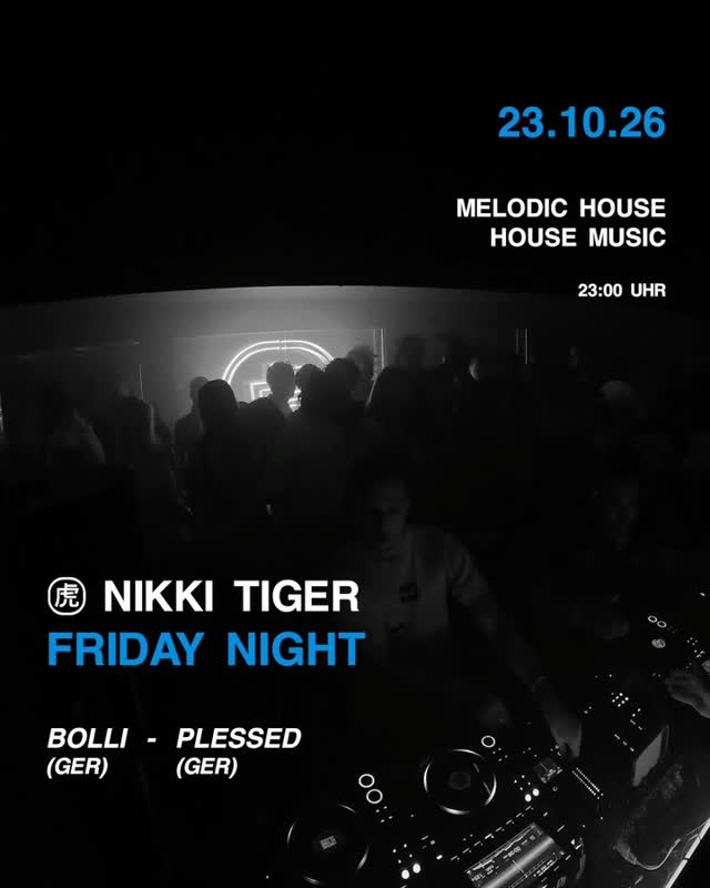 FRIDAY, OCTOBER 23RD — NIKKI TIGER
