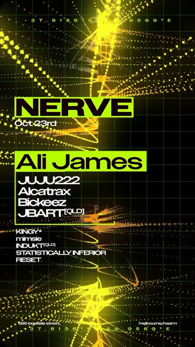 This Friday → Ali James