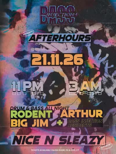 Bass Injection Presents: Afterhours