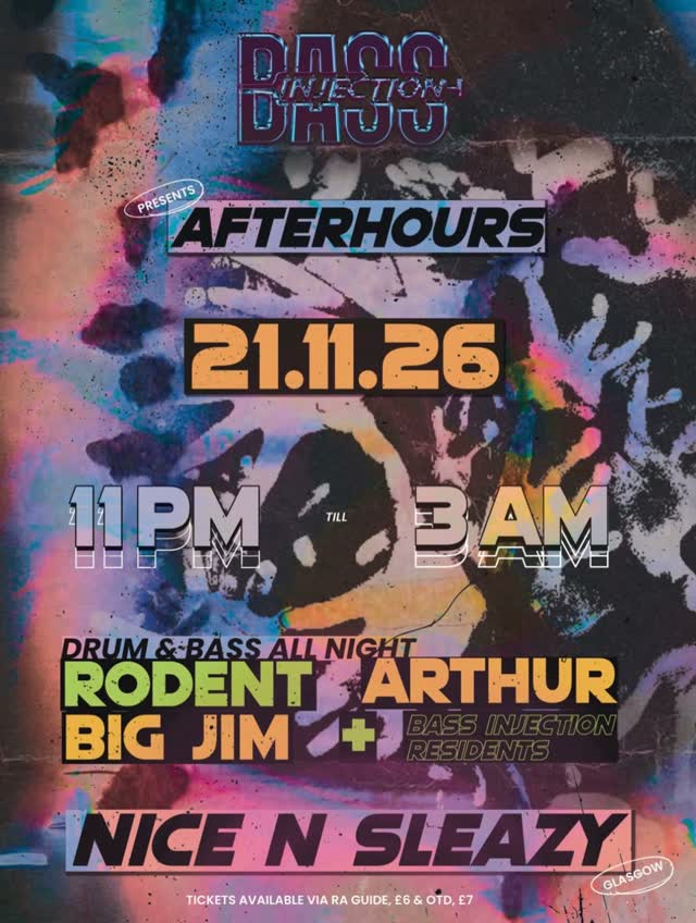 Bass Injection Presents: Afterhours