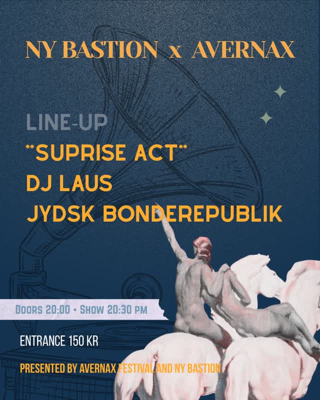 Ny Bastion and Avernax Festival bring you a night of island festival spirit on October 31st.