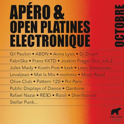 APÉRO & OPEN PLATINES ELECTRONIQUE