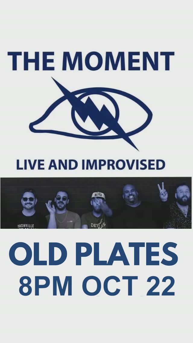 The Moment returns at Old Plates (Fitzroy) 8PM-10PM Thursday Oct 22! Freestyle rap with sonic wizardry- songs made for one time only.
