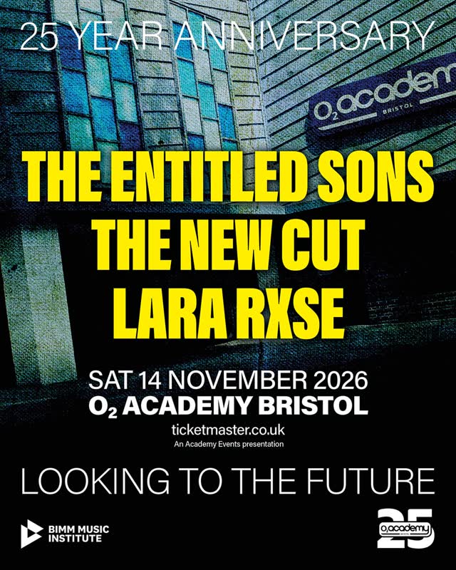 O2 Academy Bristol celebrates 25 years of live music with a very special anniversary show