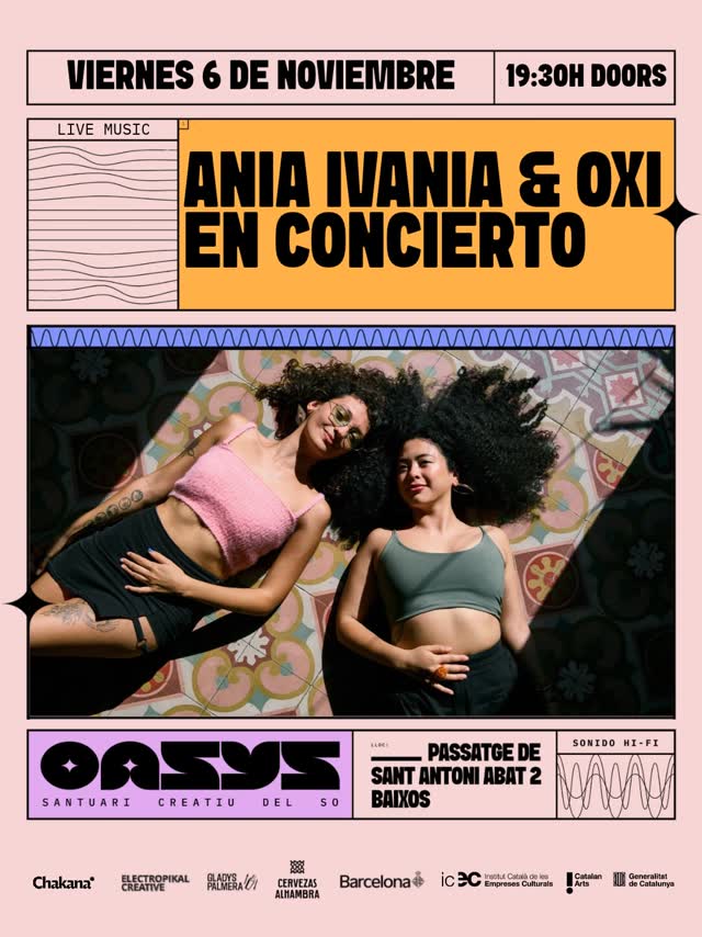 ANIA IVANIA & OXI EN CONCIERTO