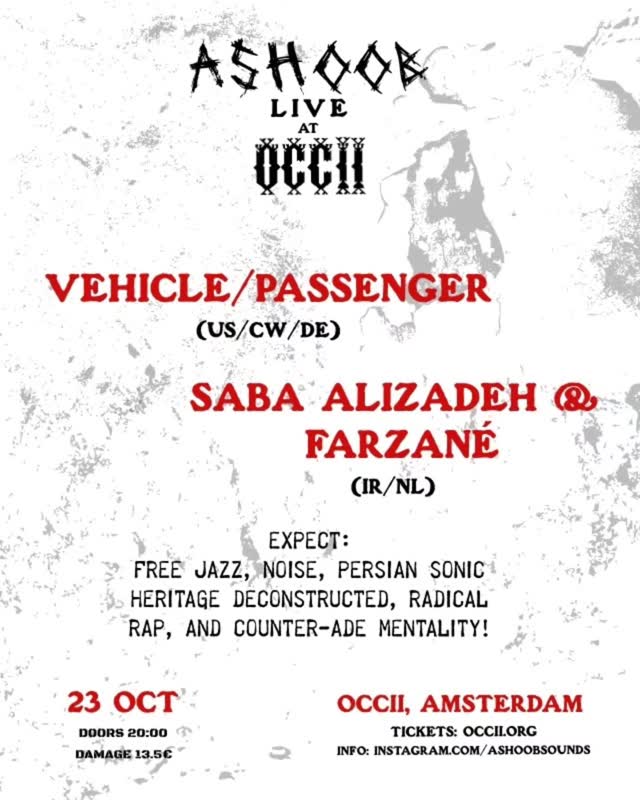 ASHOOB presents its first live show in Amsterdam