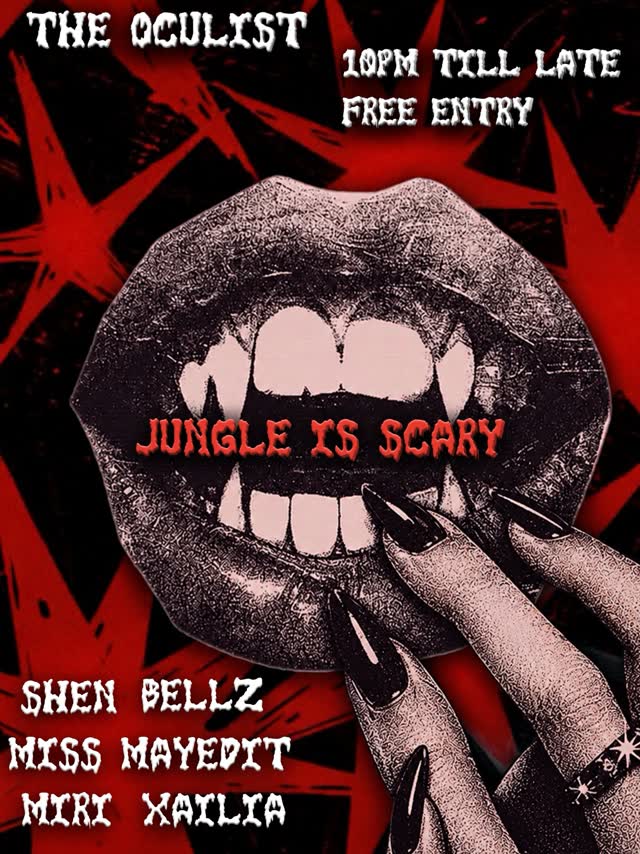 JUNGLE IS SCARY night