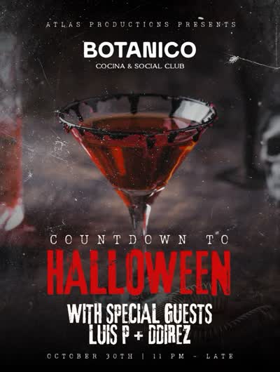 HALLOWEEN at BOTANICO