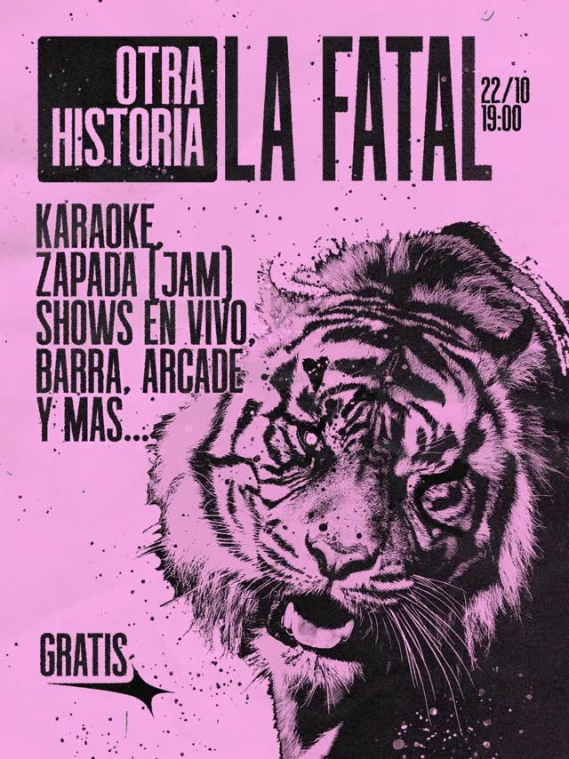 KARAOKE · ZAPADA · ROCK EN VIVO - La Fatal en Otra Historia