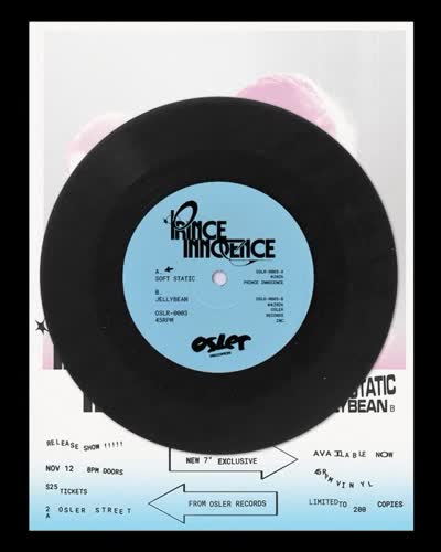 PRINCE INNOCENCE “Soft Static” Release Show