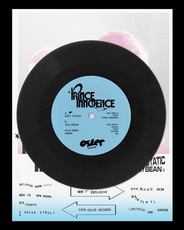 PRINCE INNOCENCE “Soft Static” Release Show
