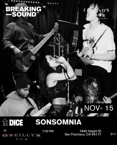 BREAKING SOUND at DICE SONSOMNIA