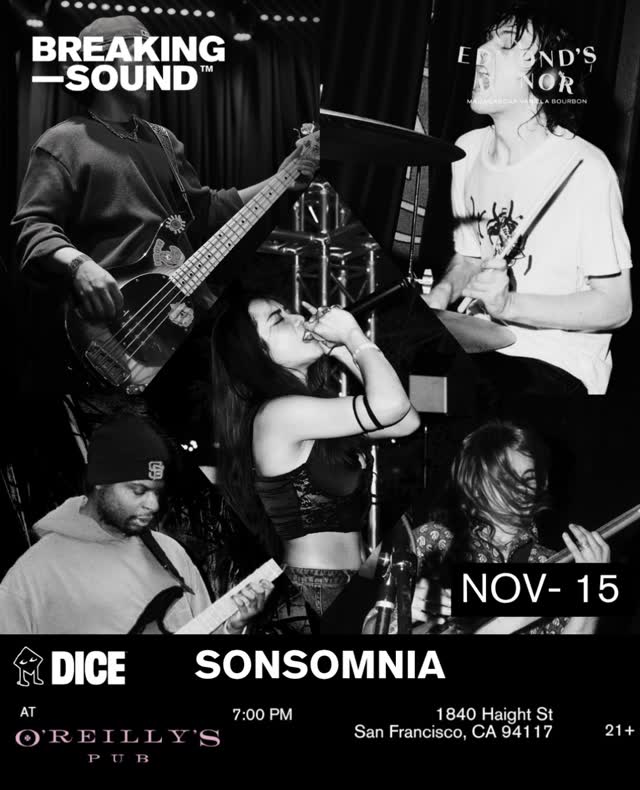 BREAKING SOUND at DICE SONSOMNIA