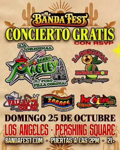 Banda Fest Concierto Gratis