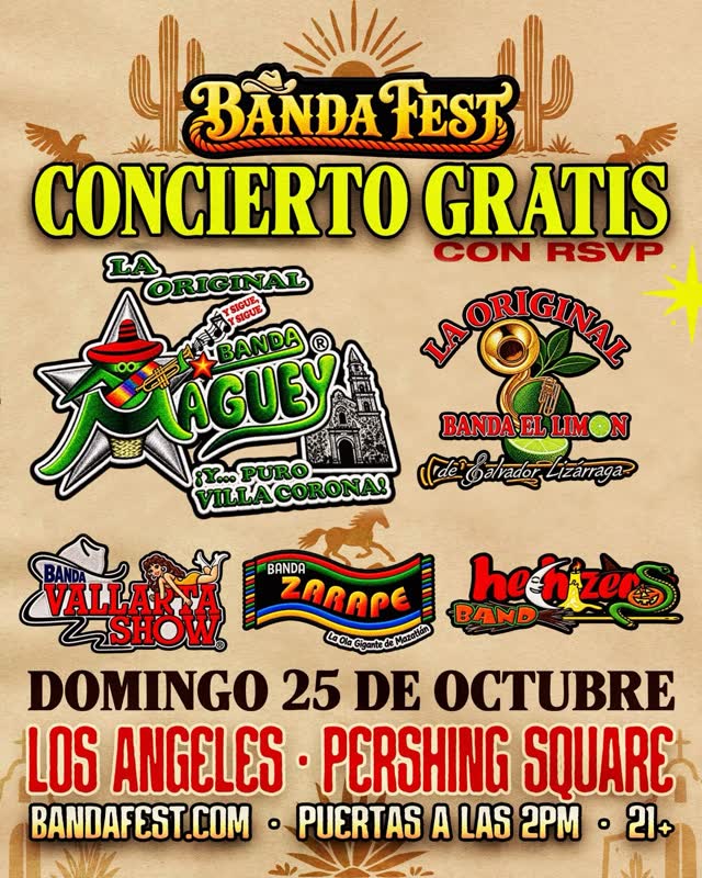 Banda Fest Concierto Gratis