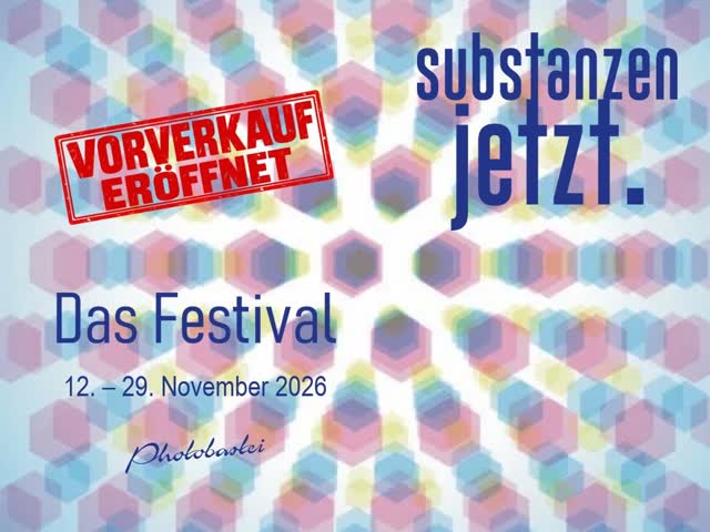 Festival «Substanzen Jetzt.»