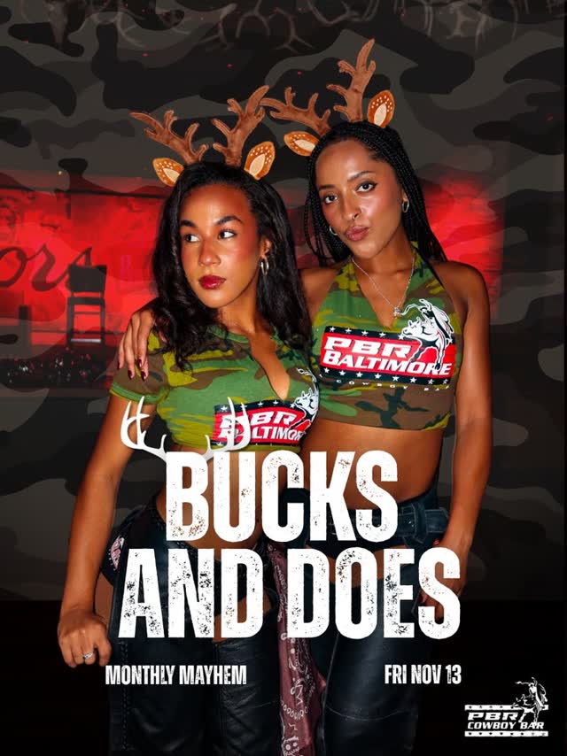 BUCKS AND DOES - MONTHLY MAYHEM