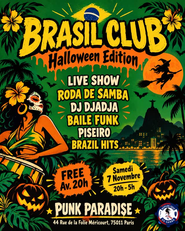 BRASIL CLUB – HALLOWEEN EDITION