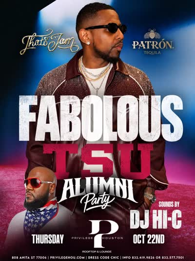 FABOLOUS x TSU ALUMNI PARTY!
