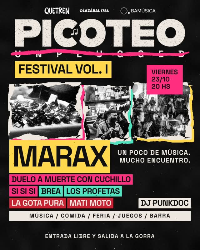Picoteo ~Unplugged~ Festival Vol I