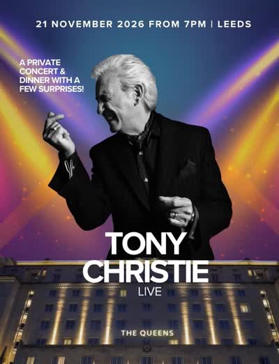 An exclusive evening with Tony Christie at The Queens