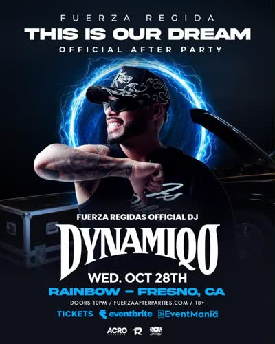 FUERZA REGIDA – THIS IS OUR DREAM OFFICIAL AFTER PARTY