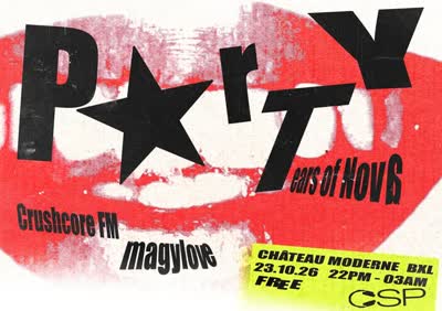 P★rty . 23/10/26 . Château Morderne