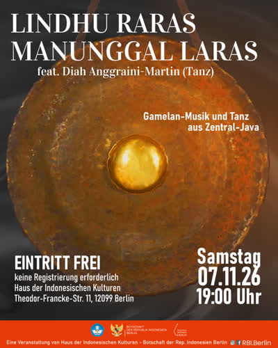 Gamelanmusik und Tanz aus Zentraljava