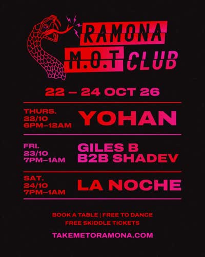 Thursday MOT Sessions at Ramona