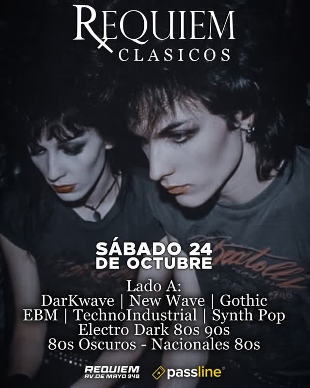 SÁBADO 24 DE OCTUBRE RÉQUIEM CLÁSICOS