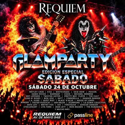 GLAM PARTY - EDICIÓN ESPECIAL SÁBADO