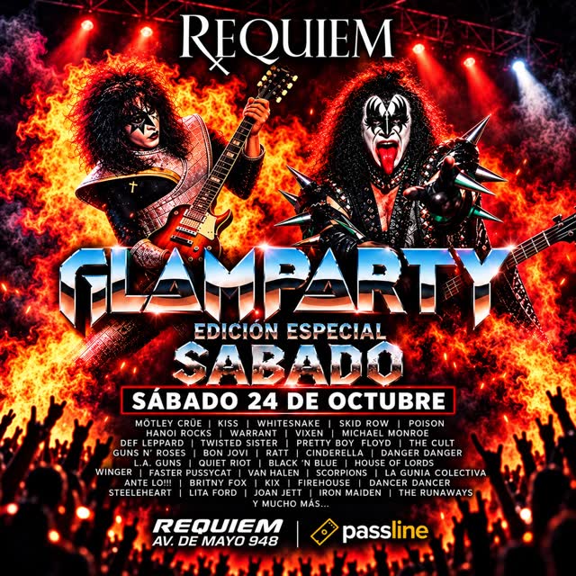 GLAM PARTY - EDICIÓN ESPECIAL SÁBADO