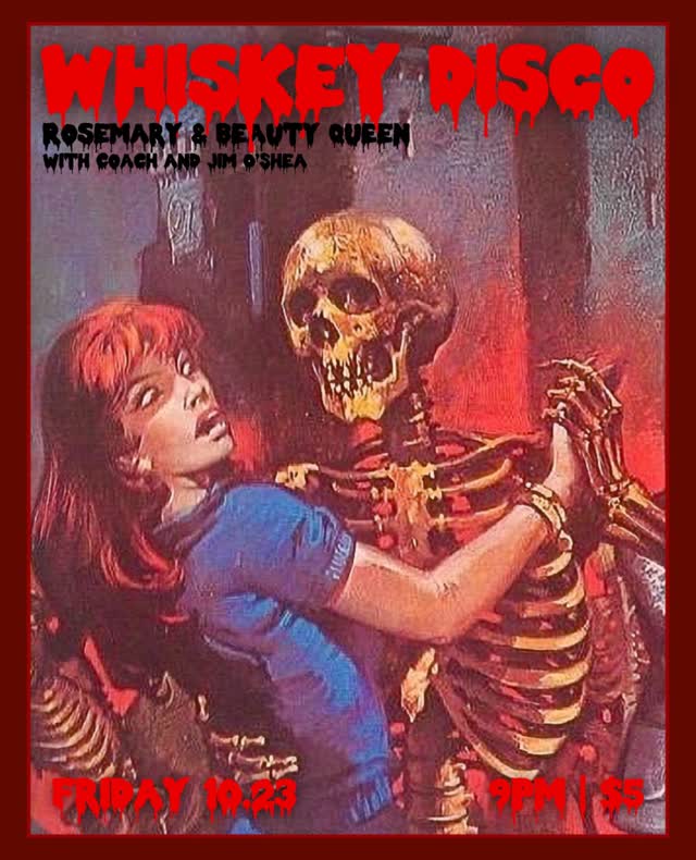 Whiskey Disco is getting a little spooky this Friday